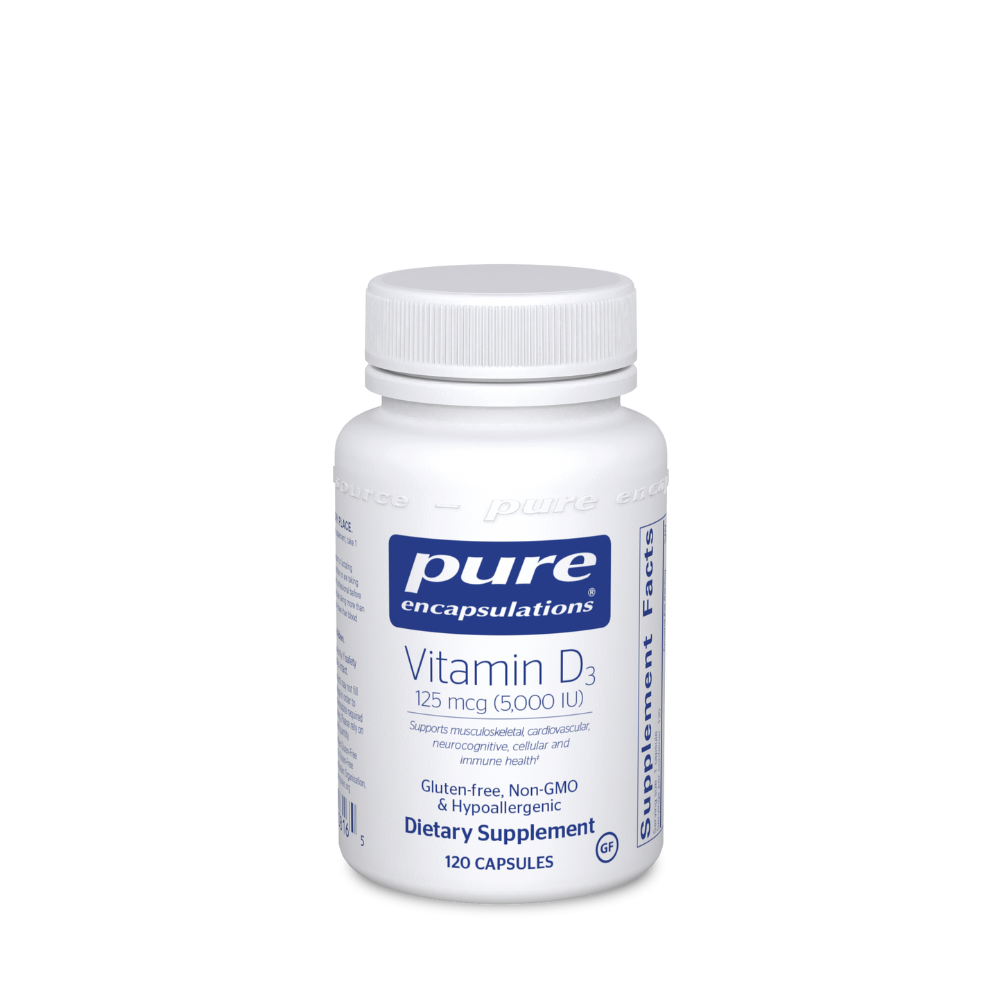 Pure Encapsulations Vitamin D3 5000 IU