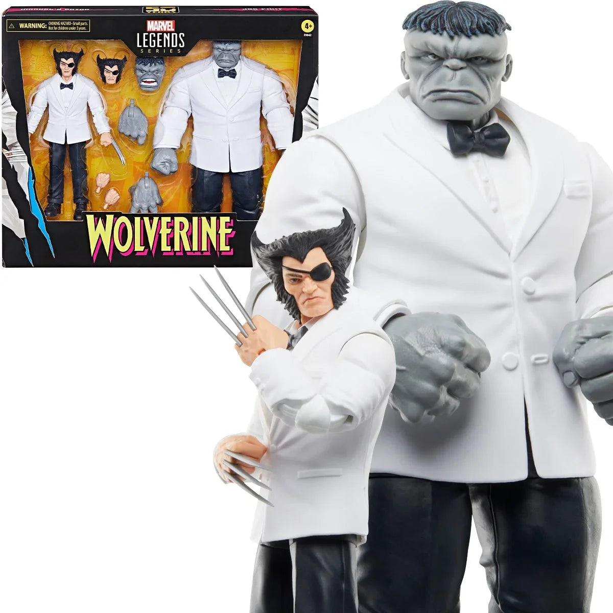 Marvel Legends - Wolverine 50th Anniversary - Marvel\'s Patch and Joe Fixit Action Figures (F9042)