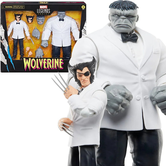 Marvel Legends - Wolverine 50th Anniversary - Marvel\'s Patch and Joe Fixit Action Figures (F9042)