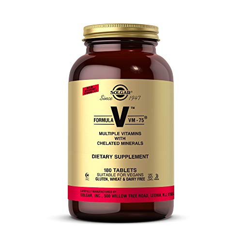 Solgar Formula VM-75, 180 Tablets