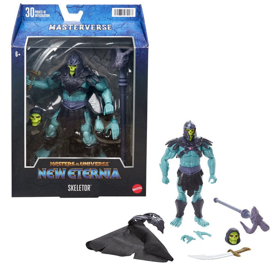 MOTU Masters of the Universe: New Eternia - Barbarian Skeletor Action Figure (HDR38) LOW STOCK