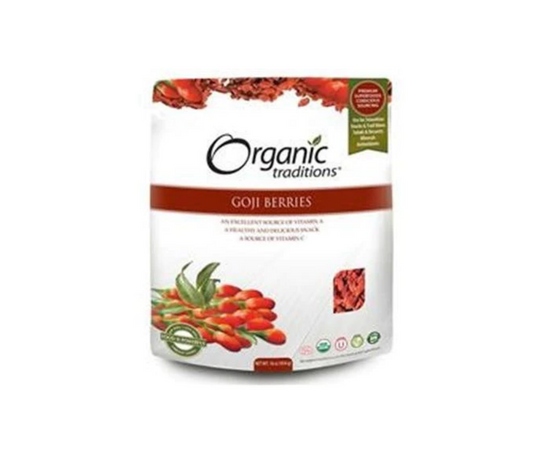 Organic Traditions Goji Berries Herbal Family Botanicals Culinary 227g NEW