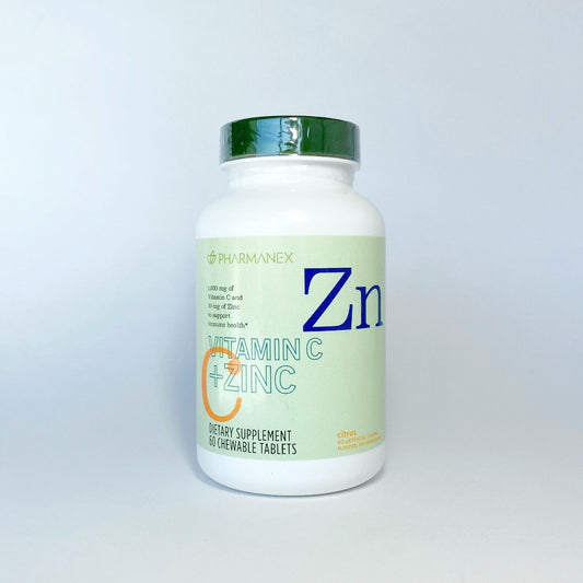 Nu Skin Pharmanex Vitamin C + Zinc Formula Health Antioxidant 60 Tablets NEW