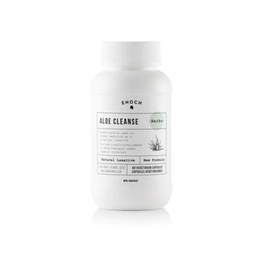 Enoch Aloe Cleanse Triple Strength Soothing Nourishing Blend 60 Softgels NEW
