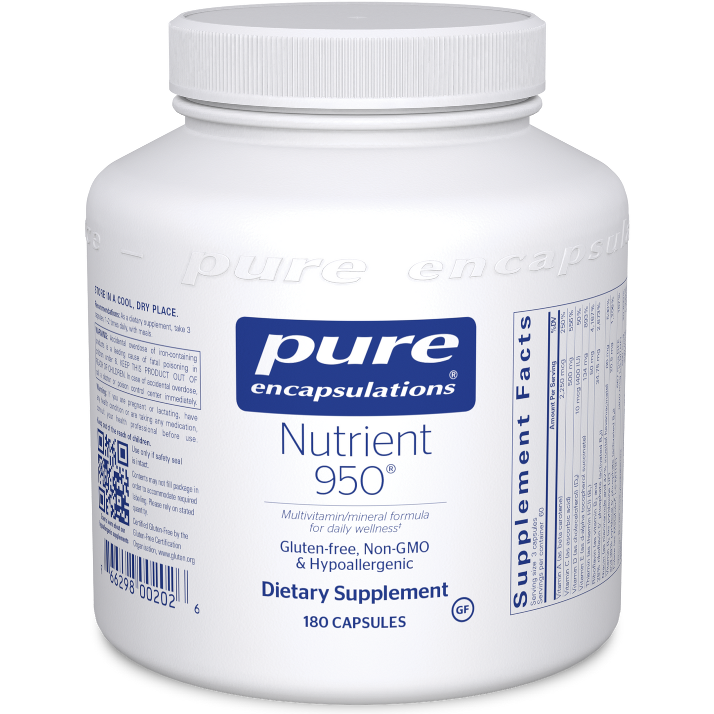 Pure Encapsulations Nutrient 950