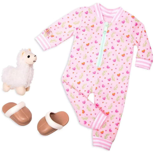 Our Generation 18" Doll Outfit Llama Llullabies