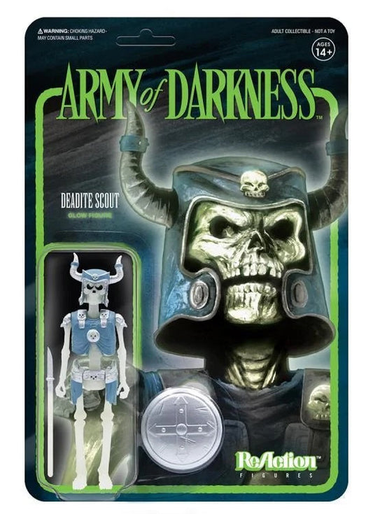 Super7 ReAction Figures Army Of Darkness: Deadite Scout (Glow In The Dark) 2021 SDCC Exclusive 81102