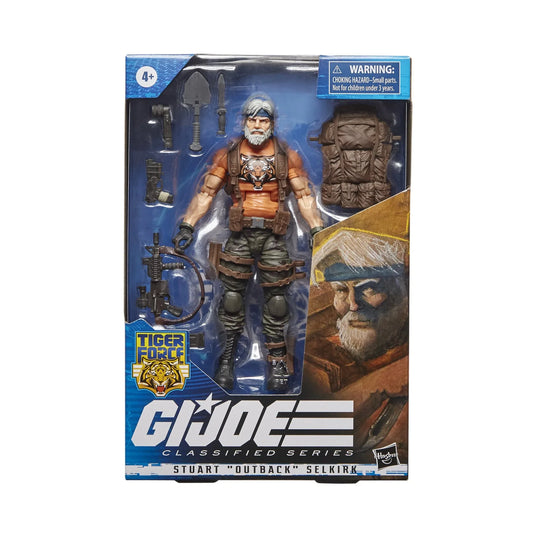 G.I. Joe Classified Series Tiger Force #39 Stuart “Outback” Selkirk Exclusive Action Figure (F4753)