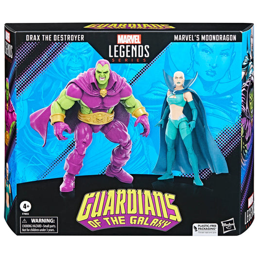 Marvel Legends - Drax the Destroyer & Moondragon Exclusive 6-Inch Action Figure Set (F7055) LOW STOCK