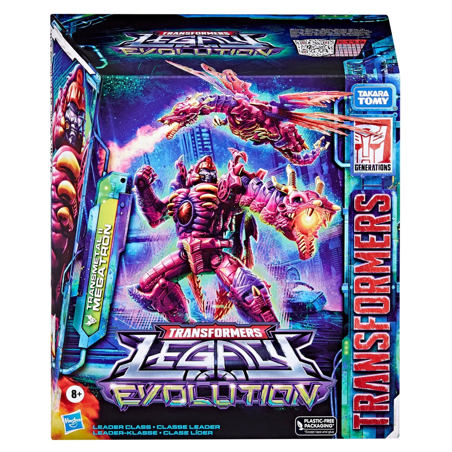 Transformers Generations Legacy Evolution Leader Class Transmetal II Megatron Action Figure (F7215)