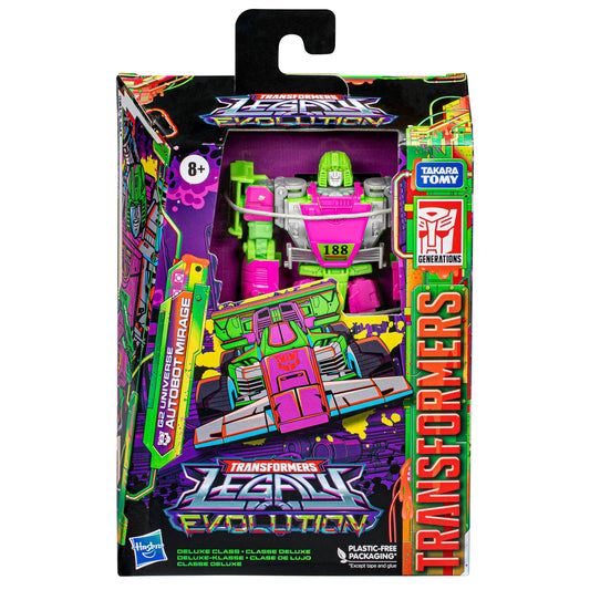 Transformers: Legacy Evolution (Toxitron Series) G2 Universe Autobot Mirage Action Figure (F7513) LOW STOCK