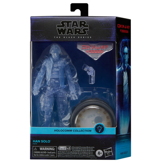 Star Wars: The Black Series - Holocomm - Han Solo Action Figure (F8319) LOW STOCK