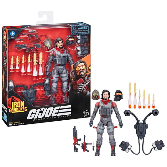 G.I. Joe Classified Series #118 - Iron Grenadier Metal-Head Action Figure (F9228)