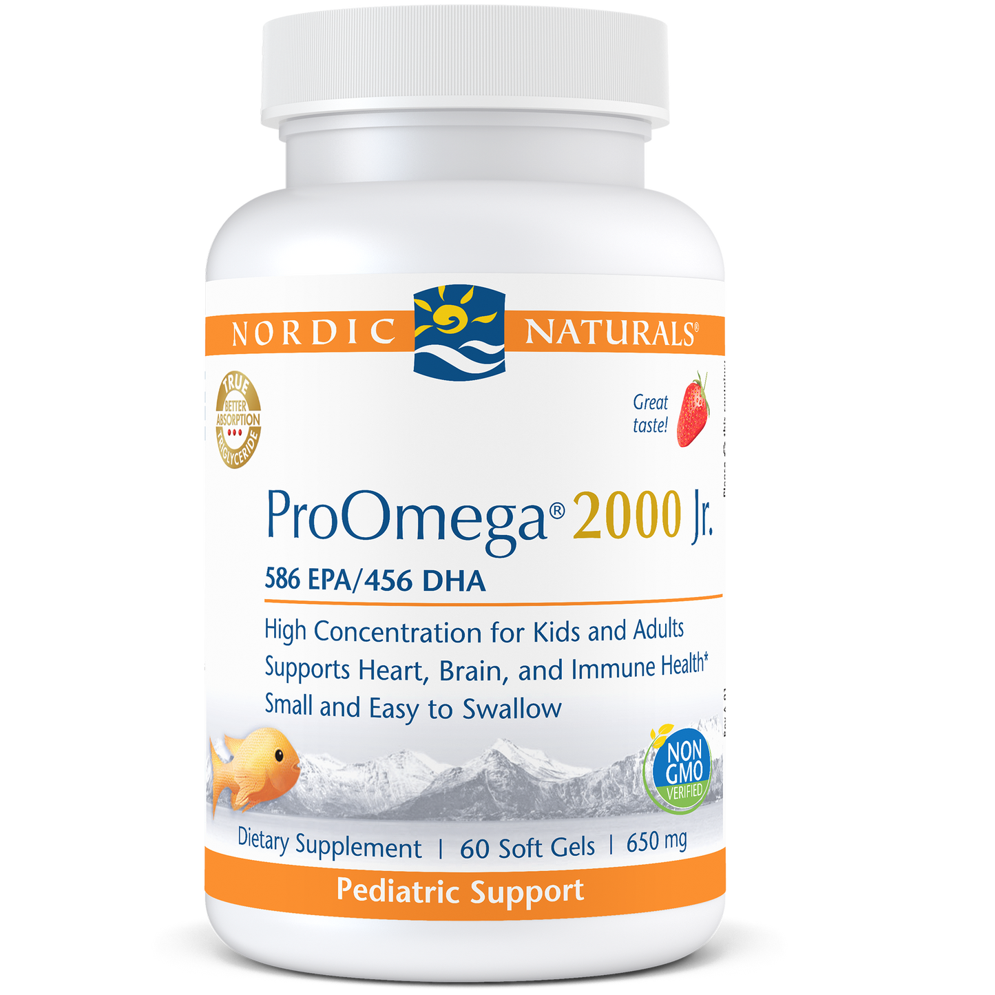 Nordic Naturals ProOmega 2000 Jr 60 softgels