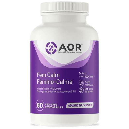AOR Fem Calm 248mg 60 Vegi-Caps