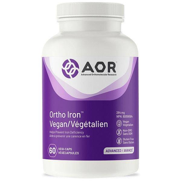 AOR Ortho Iron Vegan 264mg 60 Vegi-Caps
