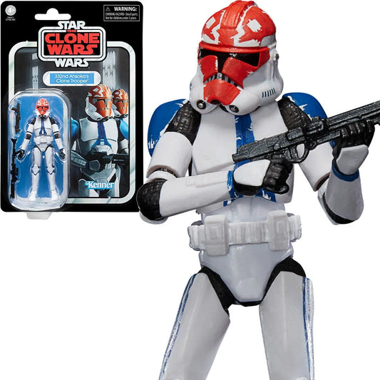 Kenner Star Wars: Vintage Collection VC248 The Clone Wars: 332nd Ahsoka\'s Clone Trooper Figure F5631
