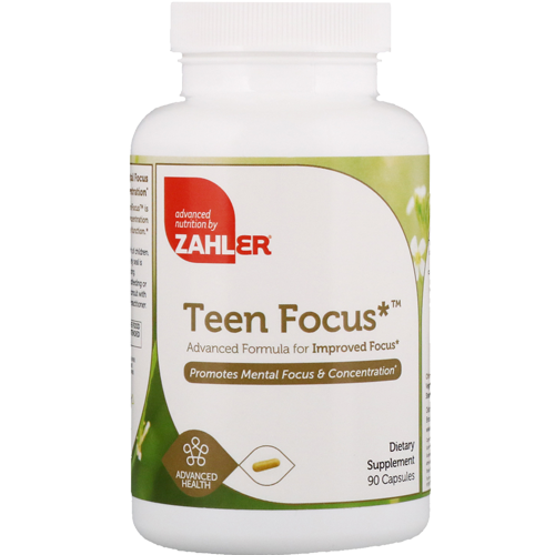 Advanced Nutrition by Zahler Teen Focus*  90 caps