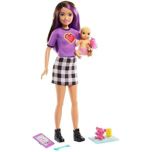 Mattel - Barbie Babysitter Doll/Baby/Accessory - Toddler Toy