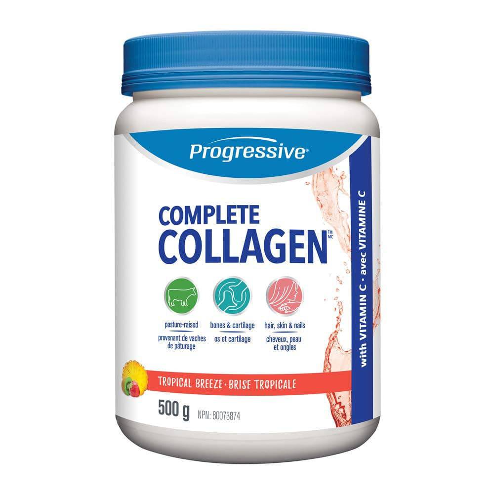 Progressive Complete Collagen with Vitamin C Tropical Breeze - YesWellness.com