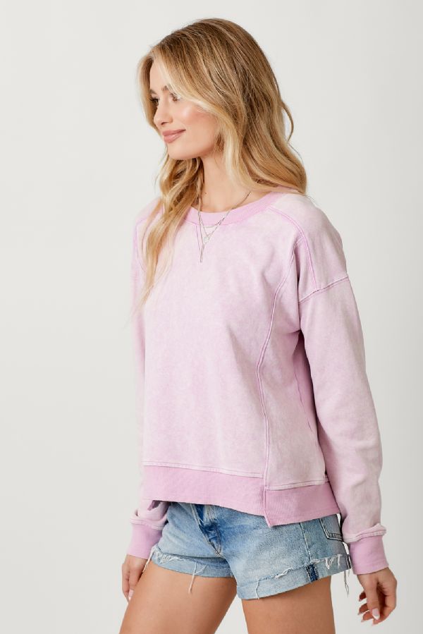 Washed Terry Top